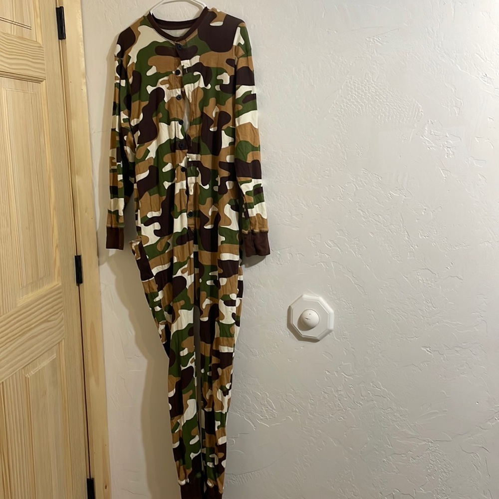 Mens lazy one one piece pajama